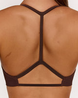 SEAMLESS ADDISON BRA - CHESTNUT