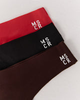 SEAMLESS G STRING 3 PACK - BLACK CHESTNUT HIBISCUS
