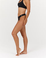 SEAMLESS G STRING 3 PACK - BLACK LEOPARD RED