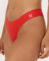 SEAMLESS G STRING 3 PACK - BLACK LEOPARD RED