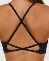SEAMLESS NORA BRA - BLACK