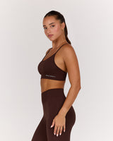 SEAMLESS NORA BRA - CHESTNUT