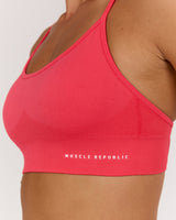 SEAMLESS NORA BRA - HIBISCUS