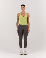 SEAMLESS RACER BACK TOP - SOFT LIME