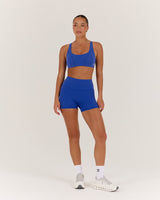 SCULPT POCKET MINI SHORTS - OCEAN