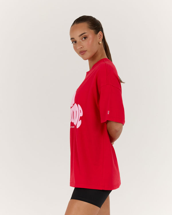 SHOW GRATITUDE OVERSIZED TEE - SIREN