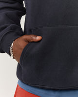 MEN'S OVERSIZED HOODIE - MIDNIGHT NAVY RED MSCR COLLEGIATE