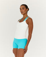 SMOOTH DOUBLE LAYER TANK - IVORY