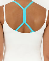 SMOOTH DOUBLE LAYER TANK - IVORY