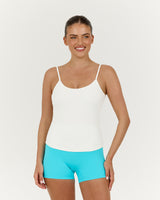 SMOOTH DOUBLE LAYER TANK - IVORY