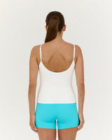 SMOOTH DOUBLE LAYER TANK - IVORY