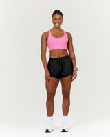 SPLITS INBUILT RUN SHORTS 3" - BLACK