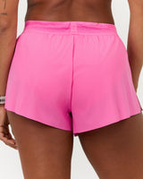 SPLITS INBUILT RUN SHORTS 3" - PINK TOPAZ