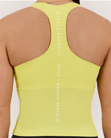 STRIDES TANK TOP - LEMON