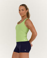 STRIDES TANK TOP - LIME