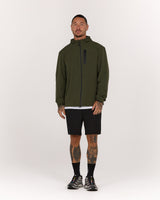 SUMMIT WINDBREAKER JACKET - COMBAT GREEN