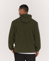 SUMMIT WINDBREAKER JACKET - COMBAT GREEN