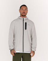 SUMMIT WINDBREAKER JACKET - MIST