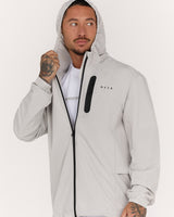 SUMMIT WINDBREAKER JACKET - MIST