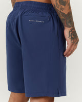 SWIFT SHORTS 8" - DEEP BLUE