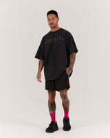 SWIFT SHORTS 5" - BLACK PINK