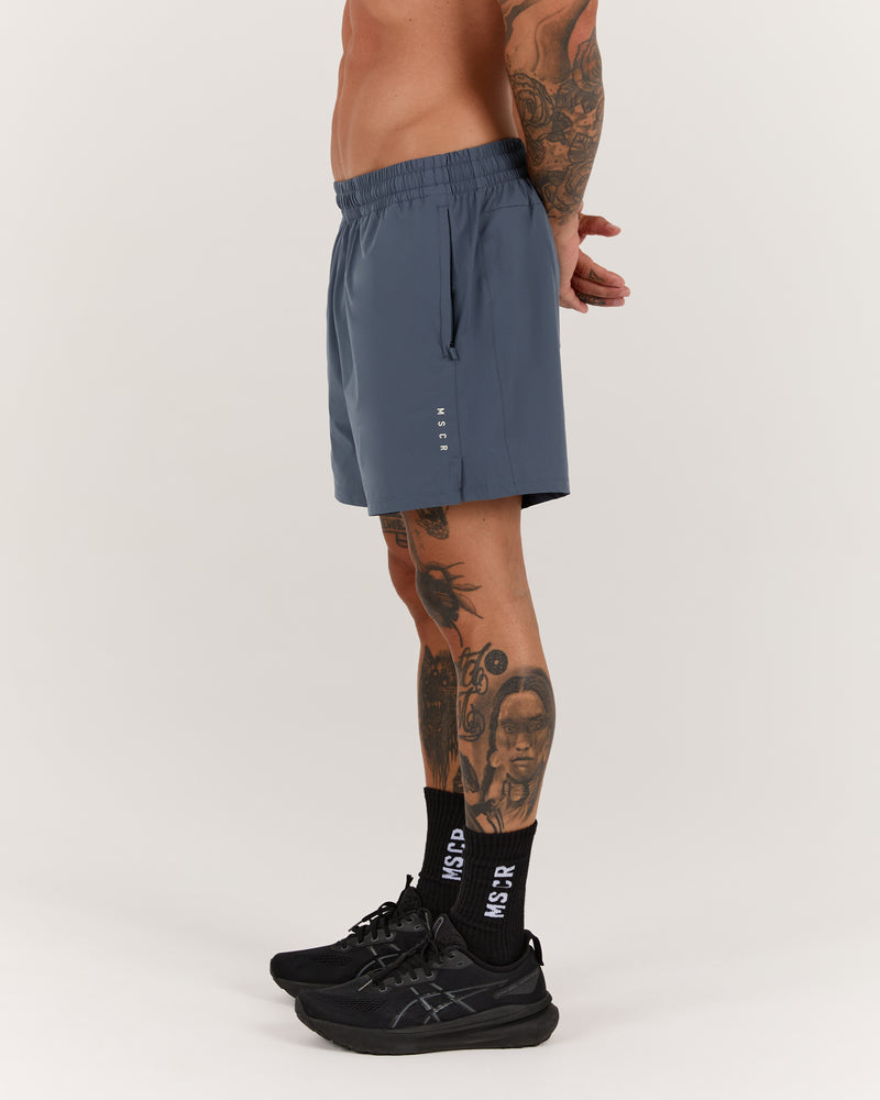 SWIFT SHORTS 5" - BLUE STEEL