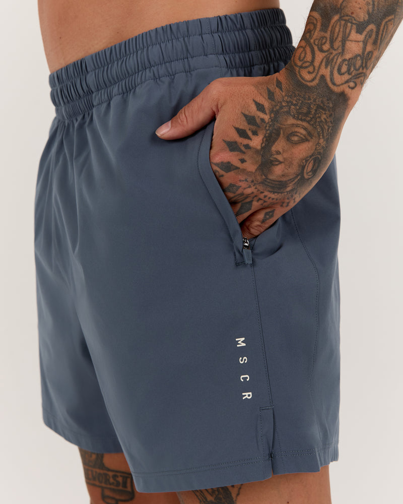 SWIFT SHORTS 5" - BLUE STEEL