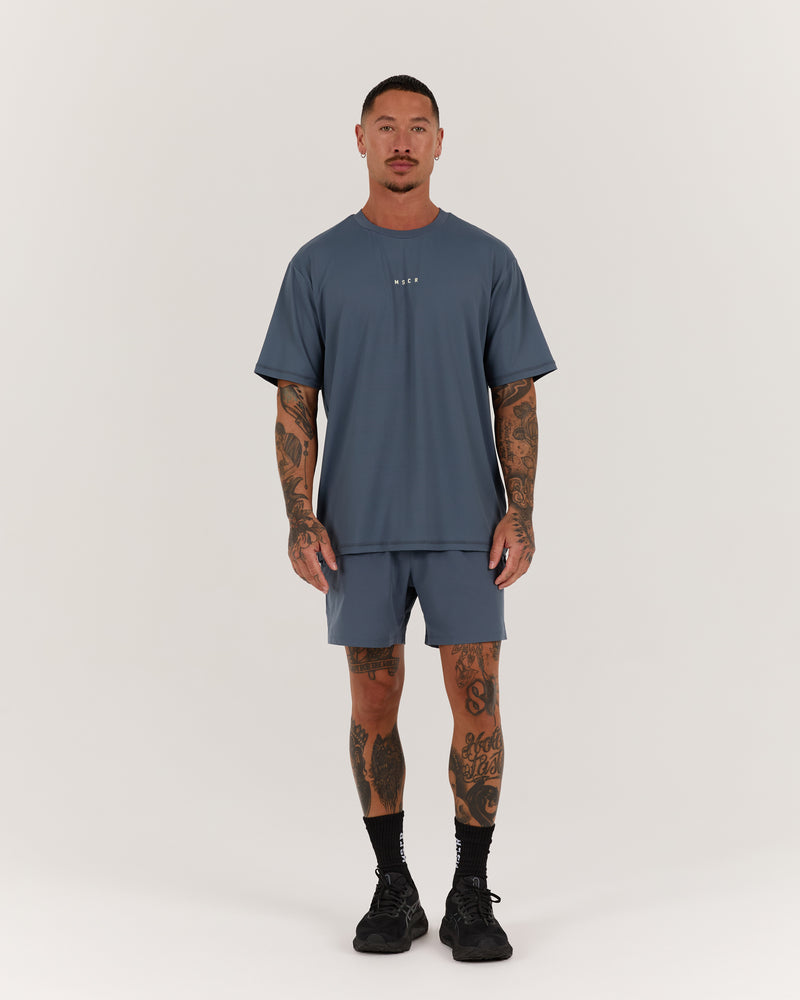 SWIFT SHORTS 5" - BLUE STEEL