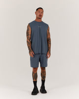 SWIFT SHORTS 8" - BLUE STEEL