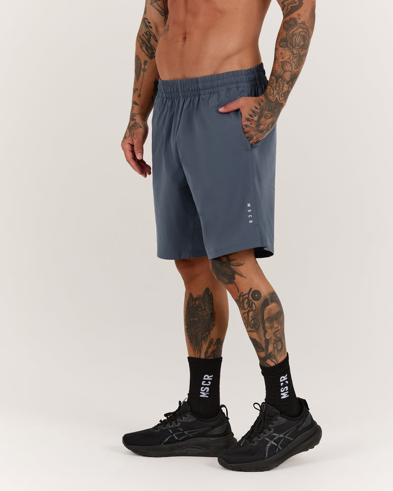 SWIFT SHORTS 8" - BLUE STEEL