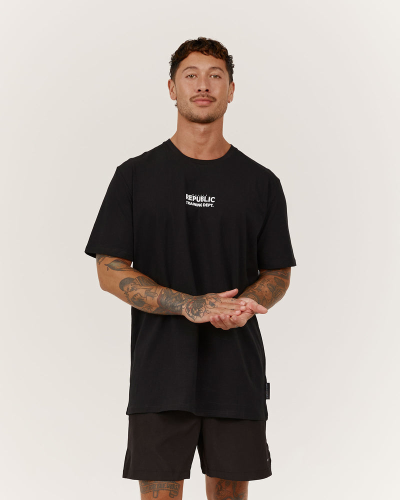 SYDNEY TEE TRAINING DEPT - BLACK