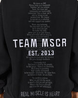 TEAM MSCR 2026 OVERSIZED HOODIE - BLACK