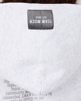 TEAM MSCR 2026 OVERSIZED HOODIE - SNOW GREY