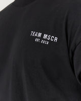 MEN'S OVERSIZED TEE - BLACK TEAM MSCR 2026