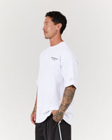 MEN'S OVERSIZED TEE - SNOW GREY TEAM MSCR 2026