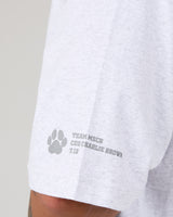 MEN'S OVERSIZED TEE - SNOW GREY TEAM MSCR 2026