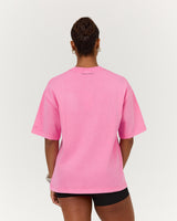 ESSENTIALS TEE - PINK TOPAZ TEAM