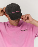 TEAM PINK FADED DAD CAP - BLACK