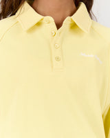 TERRY BUTTON UP SWEATSHIRT - DOUBLE BUTTER