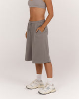 TERRY LONG SHORTS - DOVE