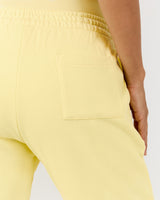 TERRY WIDE LEG SWEATPANT - DOUBLE BUTTER