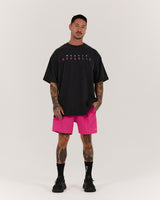 THRESHOLD TRAINING SHORTS 5" - HOT PINK