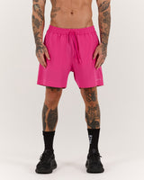 THRESHOLD TRAINING SHORTS 5" - HOT PINK