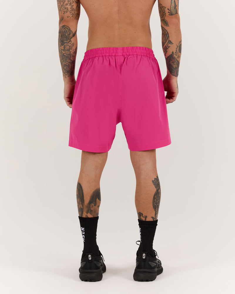 THRESHOLD TRAINING SHORTS 5" - HOT PINK
