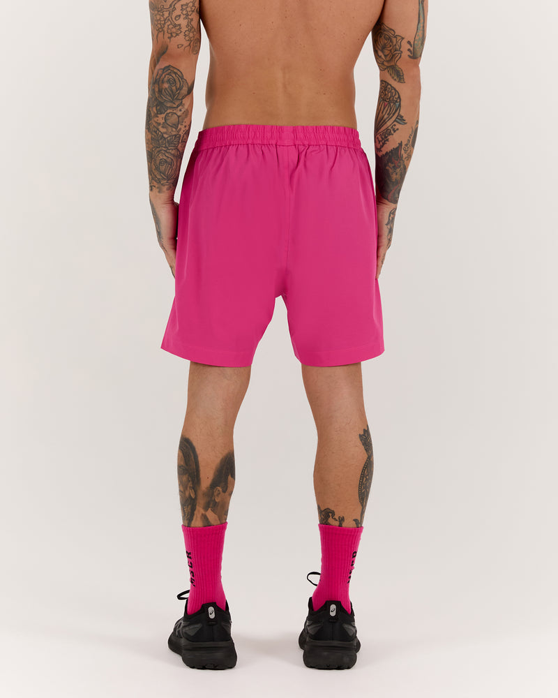 THRESHOLD TRAINING SHORTS 5" - HOT PINK