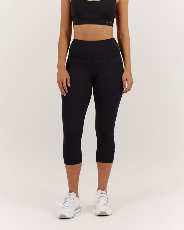 INSPIRE LEGGINGS 3/4 - BLACK