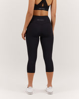 INSPIRE LEGGINGS 3/4 - BLACK