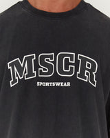 TIMELESS MSCR TEE - FADED BLACK