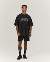 TIMELESS MSCR TEE - FADED BLACK