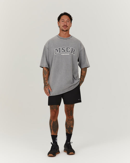 TIMELESS MSCR TEE - FADED GREY